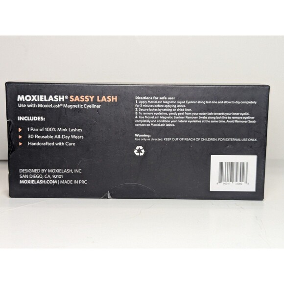 4/$12 Moxielash Sassy Lash Magnetic Eyelashes - Picture 2 of 3